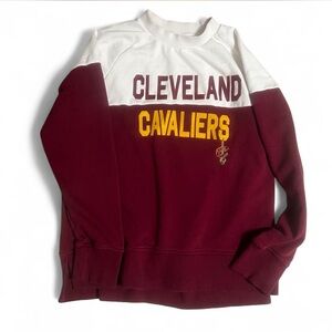 Cleveland Cavaliers Maroon and White Sweatshirt
